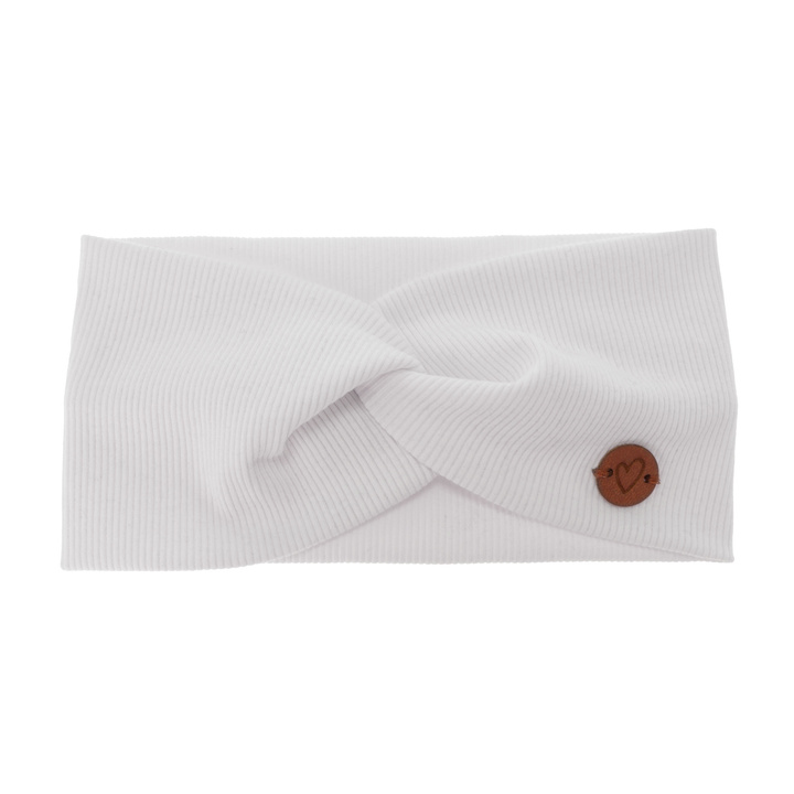 Panta automne/printemps fille, blanche, coton, Kasjana