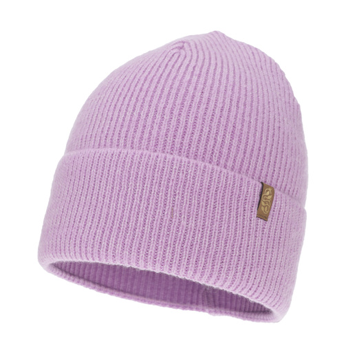 Bonnet d'hiver femme, violet, avec laine mérinos, Tahoe