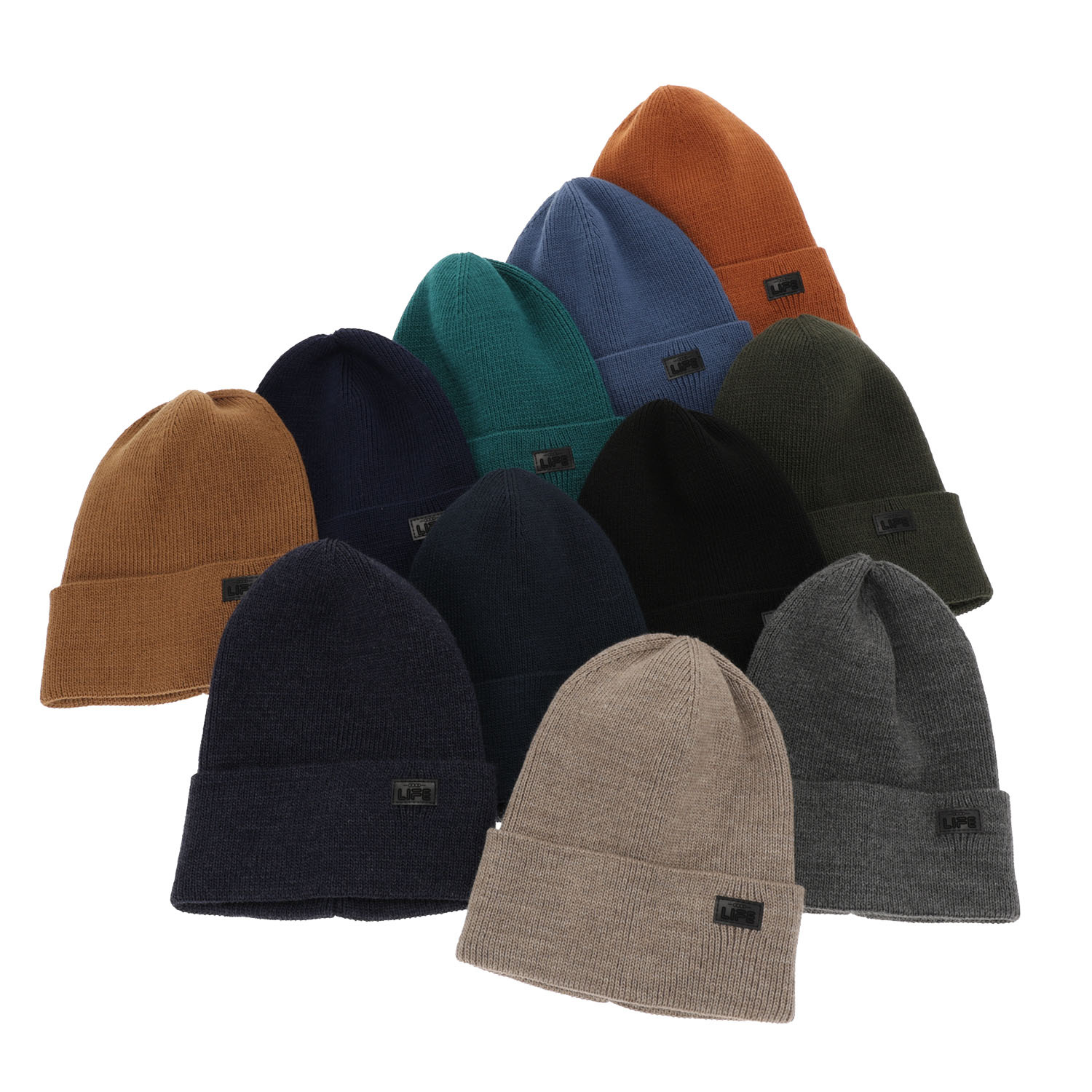 Beret d'hiver/automne homme, noir, Flavio