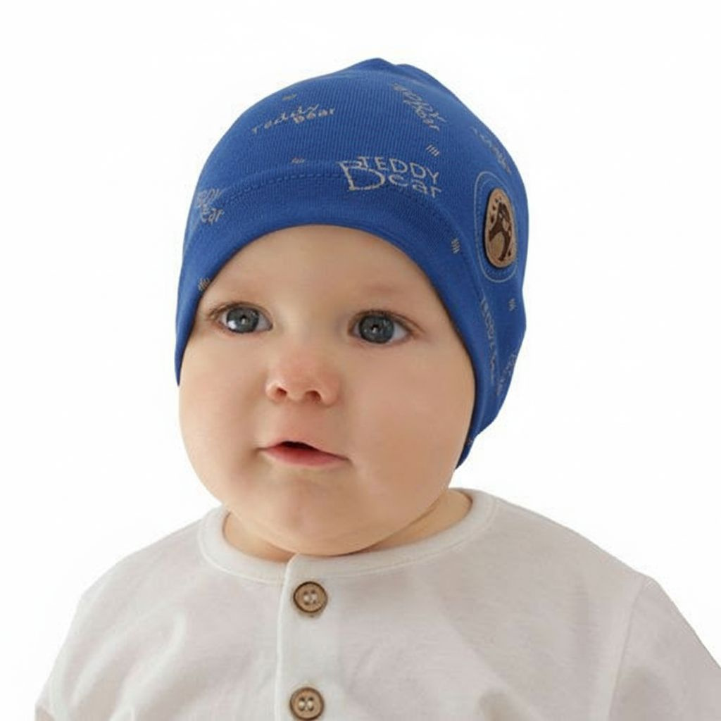Bonnet automne/printemps garçon, bleu, Tedi
