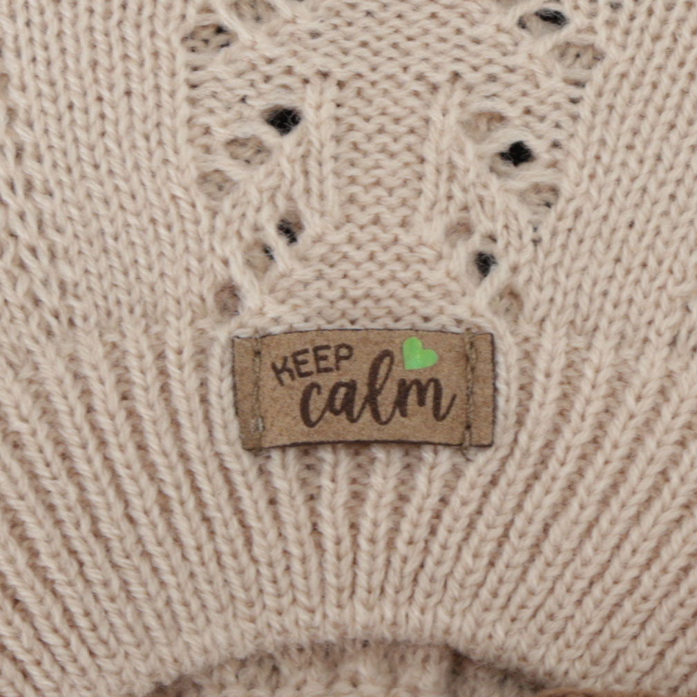 Béret fille automne/printemps, crème, Kevira