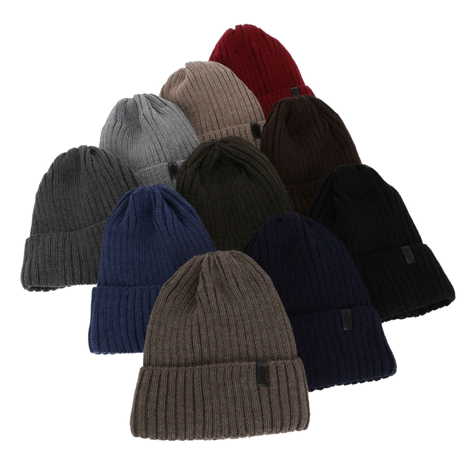 Bonnet d'hiver homme, marron, avec laine mérinos, Tyrol