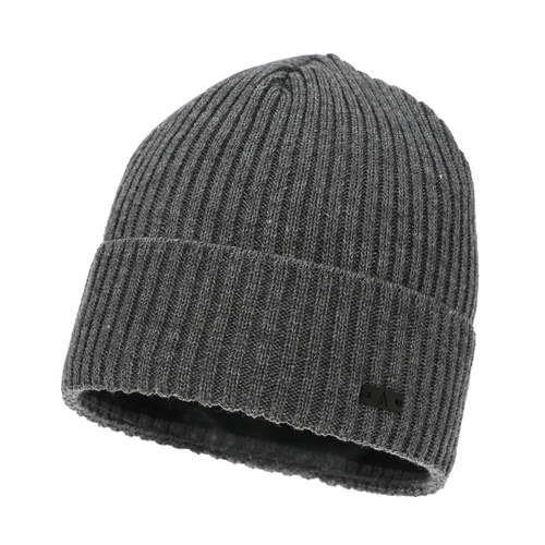 Bonnet d'hiver pour homme, gris, en laine mérinos, Jeffrey