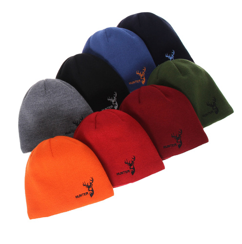 Bonnet d'hiver homme, vert, Bonnet de chasse Hunter