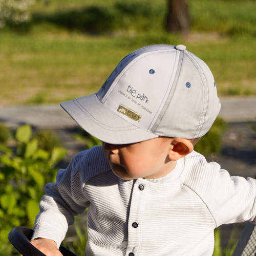 Casquette garçon automne/printemps, grise, coton, Dog