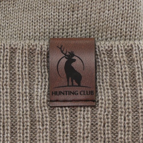 Bonnet d'hiver homme, bleu foncé, avec laine mérinos, Hogan