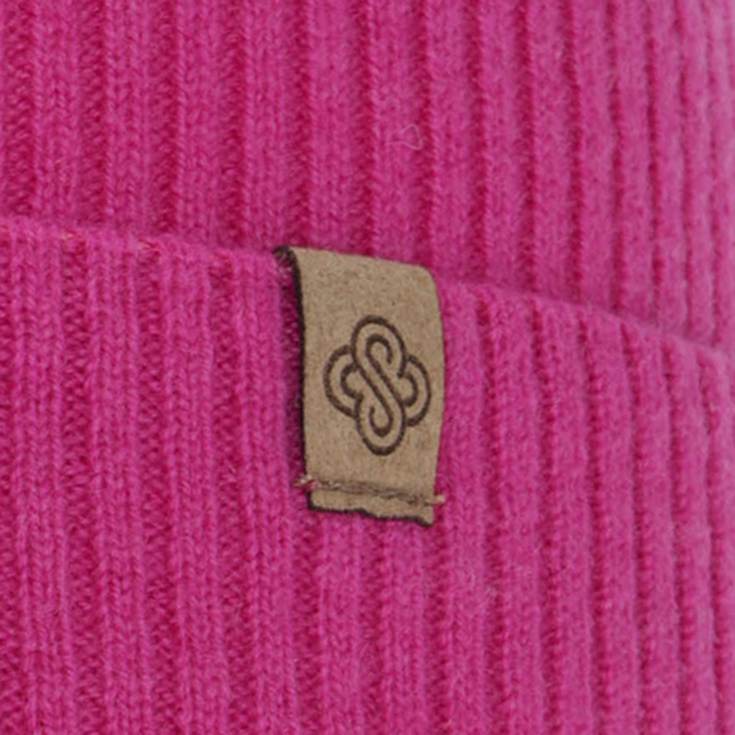 Bonnet automne/printemps femme, rose, avec laine mérinos, Alineta
