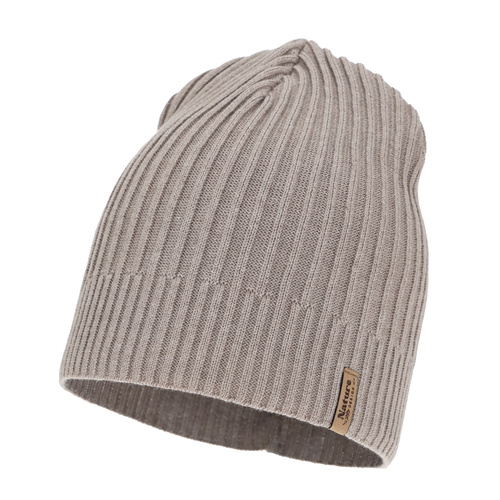 Bonnet femme printemps, automne, avec coton, beige, Mirona