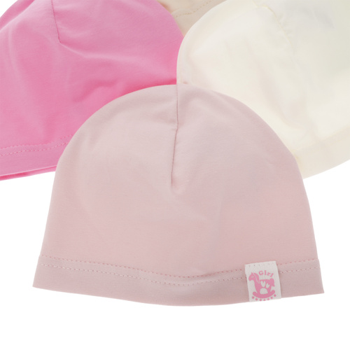 Bonnet automne/printemps fille, rose, Mia