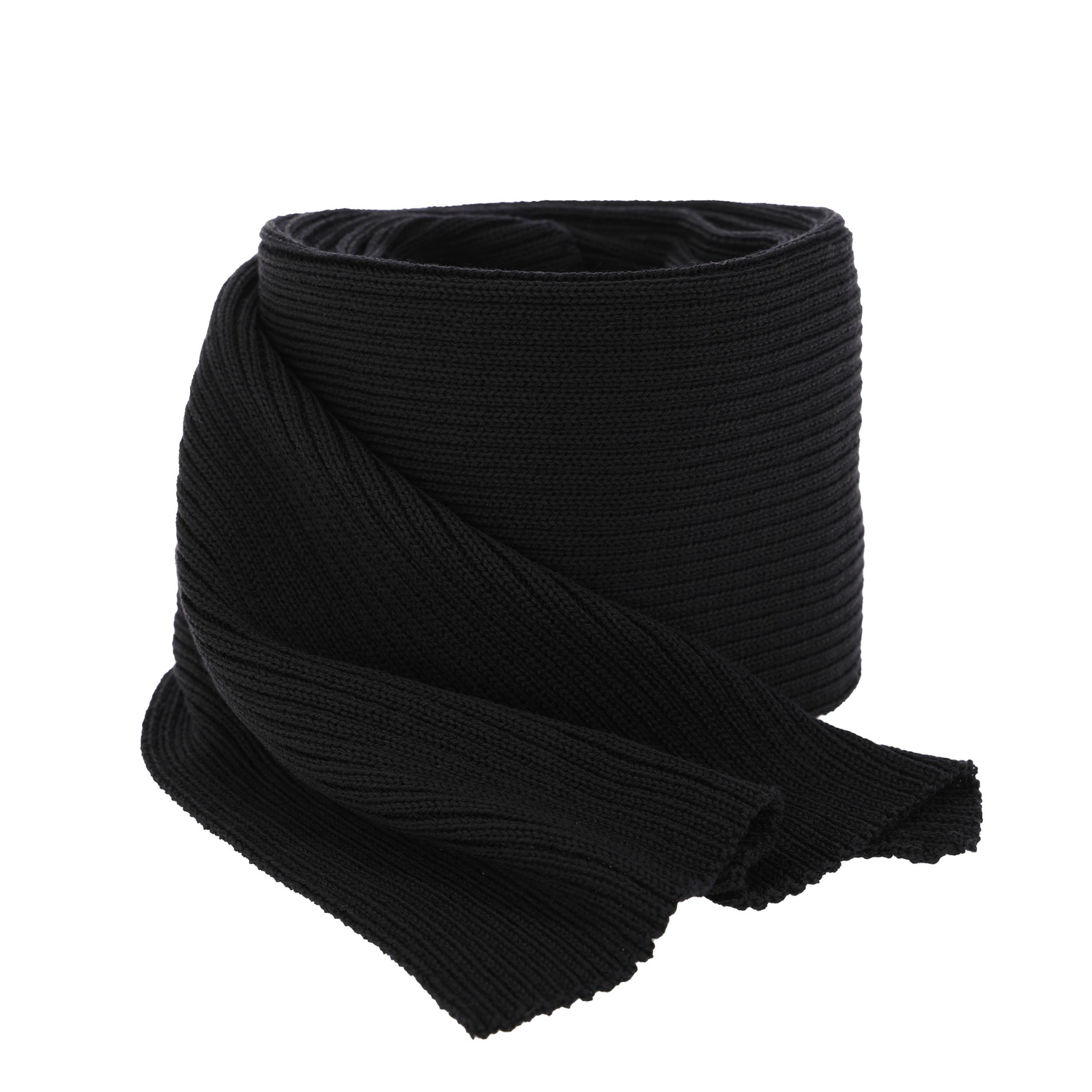 Écharpe d'hiver femme, noir, 100% Laine Mérinos Extrafine, Jessica