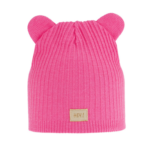 Bonnet automne/printemps fille, avec coton, rose, Clarisa