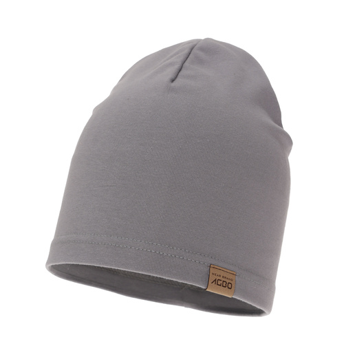 Bonnet automne/printemps homme, gris, coton, Bremus