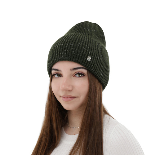 Bonnet d'hiver femme, khaki, Amaris