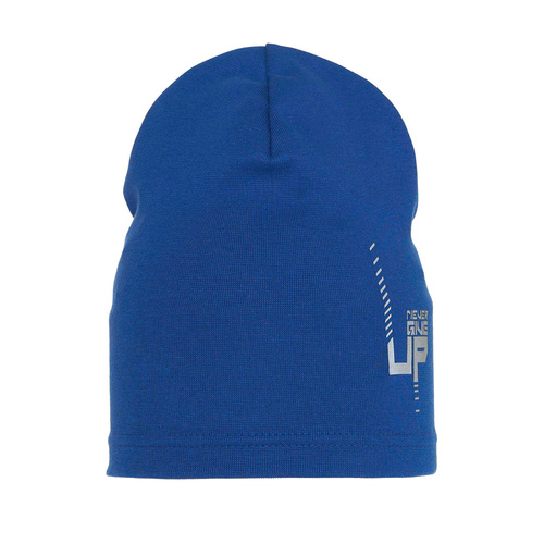 Bonnet automne/printemps garçon, bleu, coton, Kaltel
