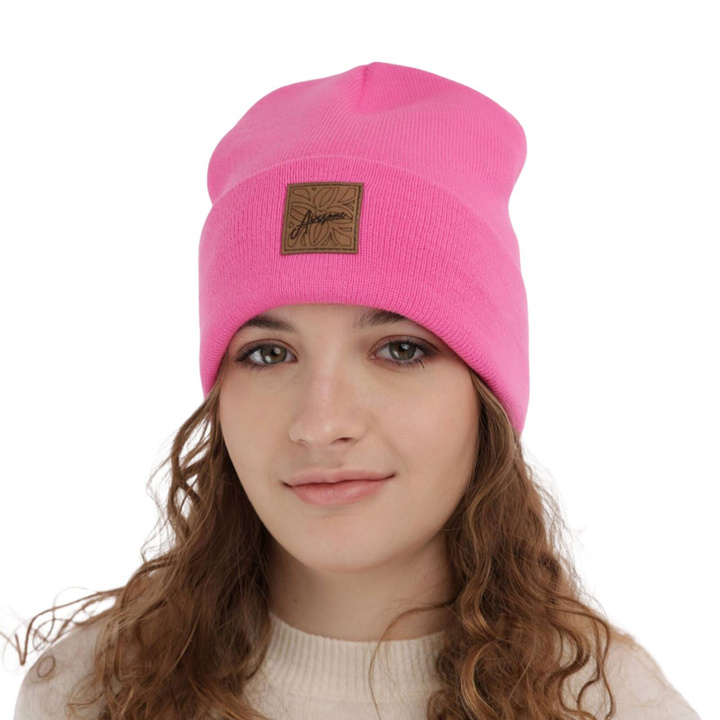Bonnet d'hiver fille, rose, Bellona