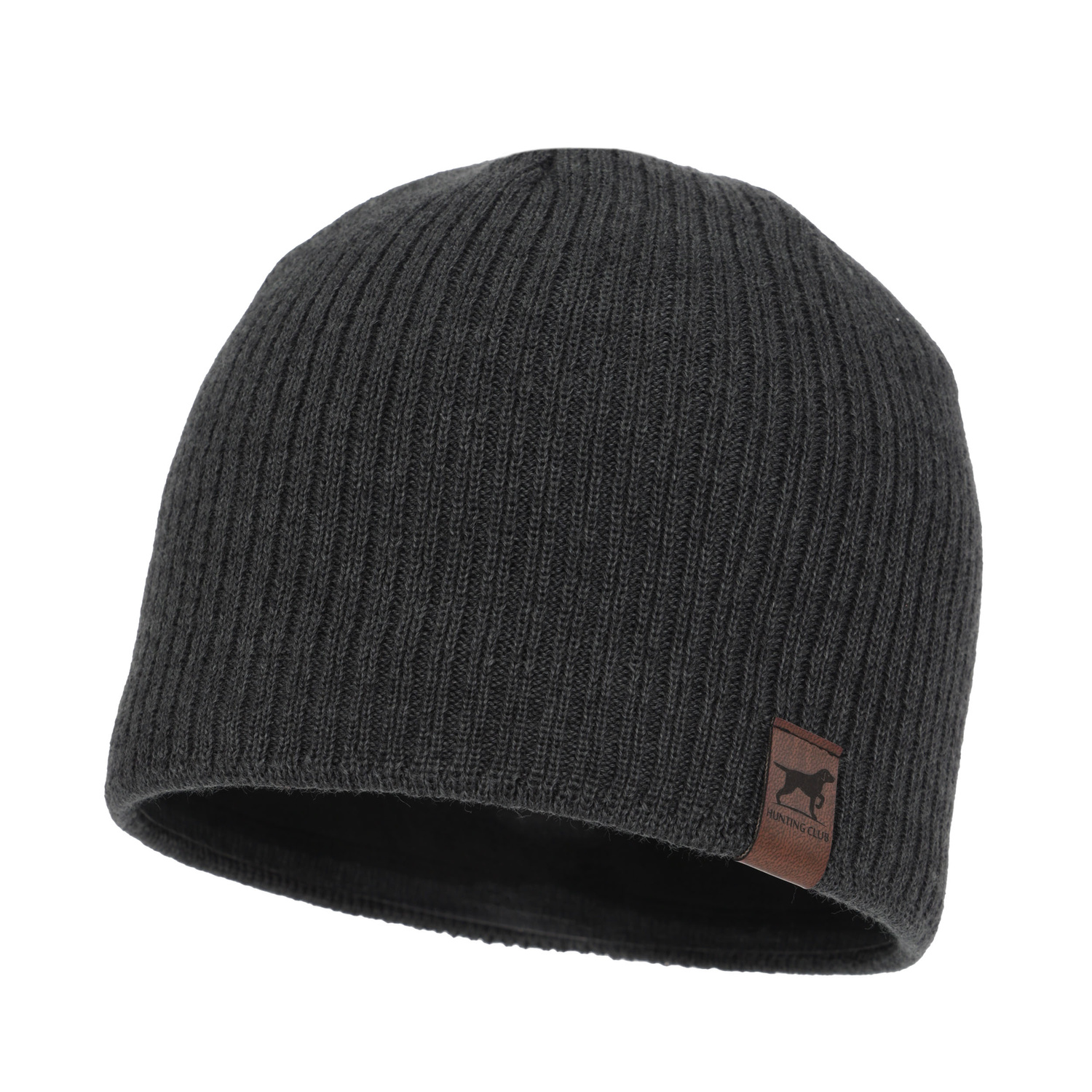 Bonnet d'hiver homme, gris, avec laine mérinos, Bird