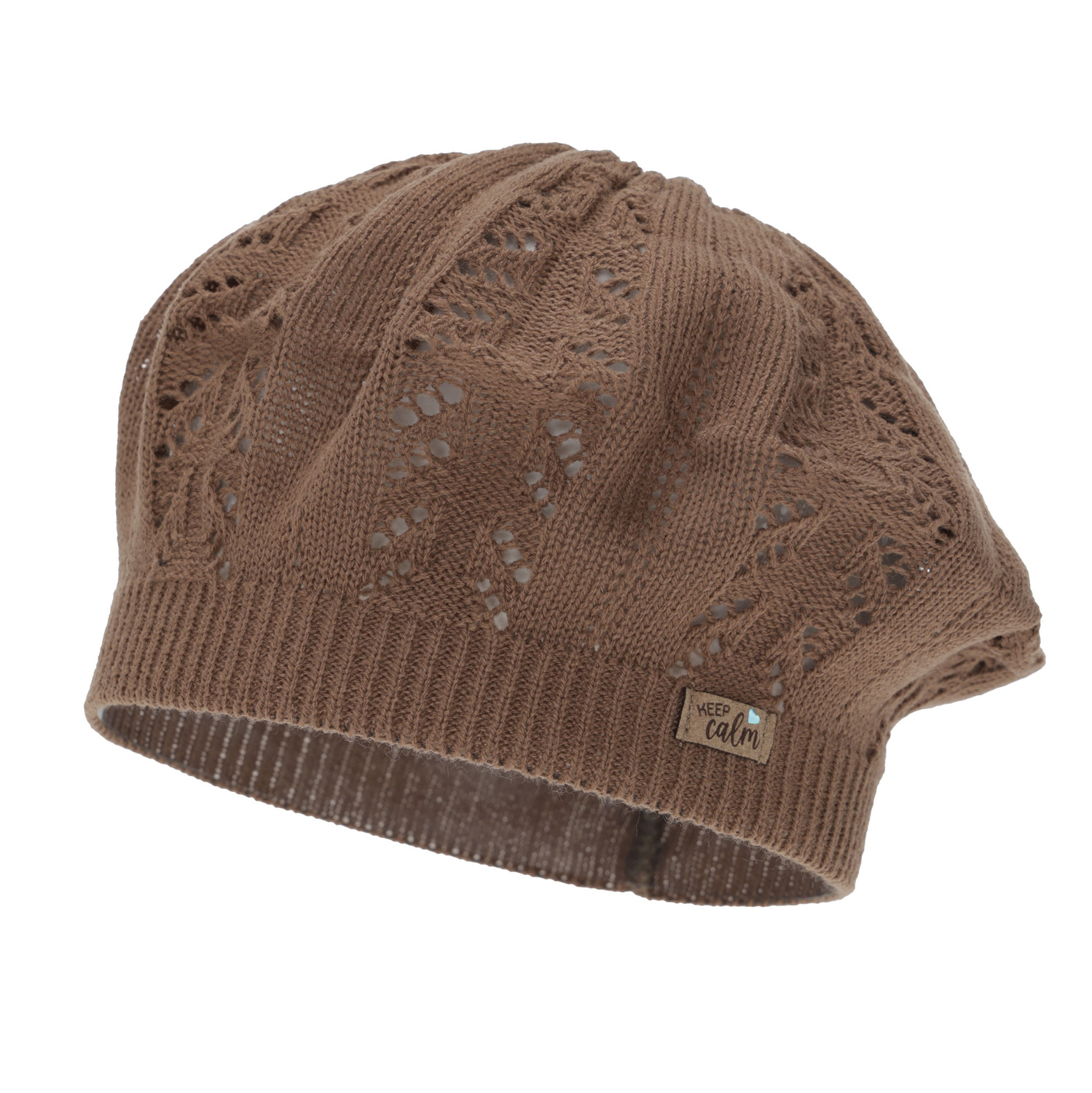 Béret automne/printemps fille, marron, Kevira