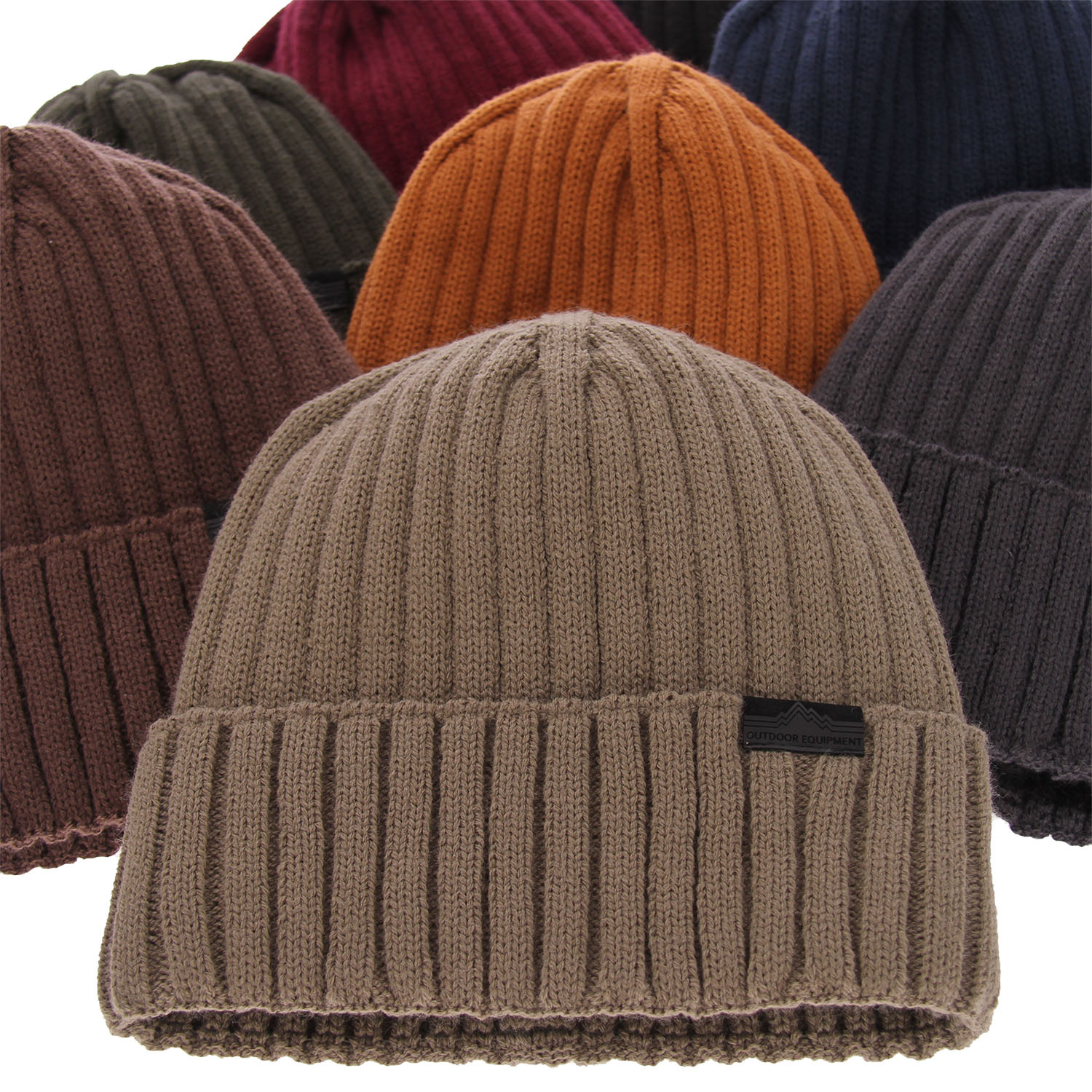 Bonnet d'hiver homme, bordo, Vincent
