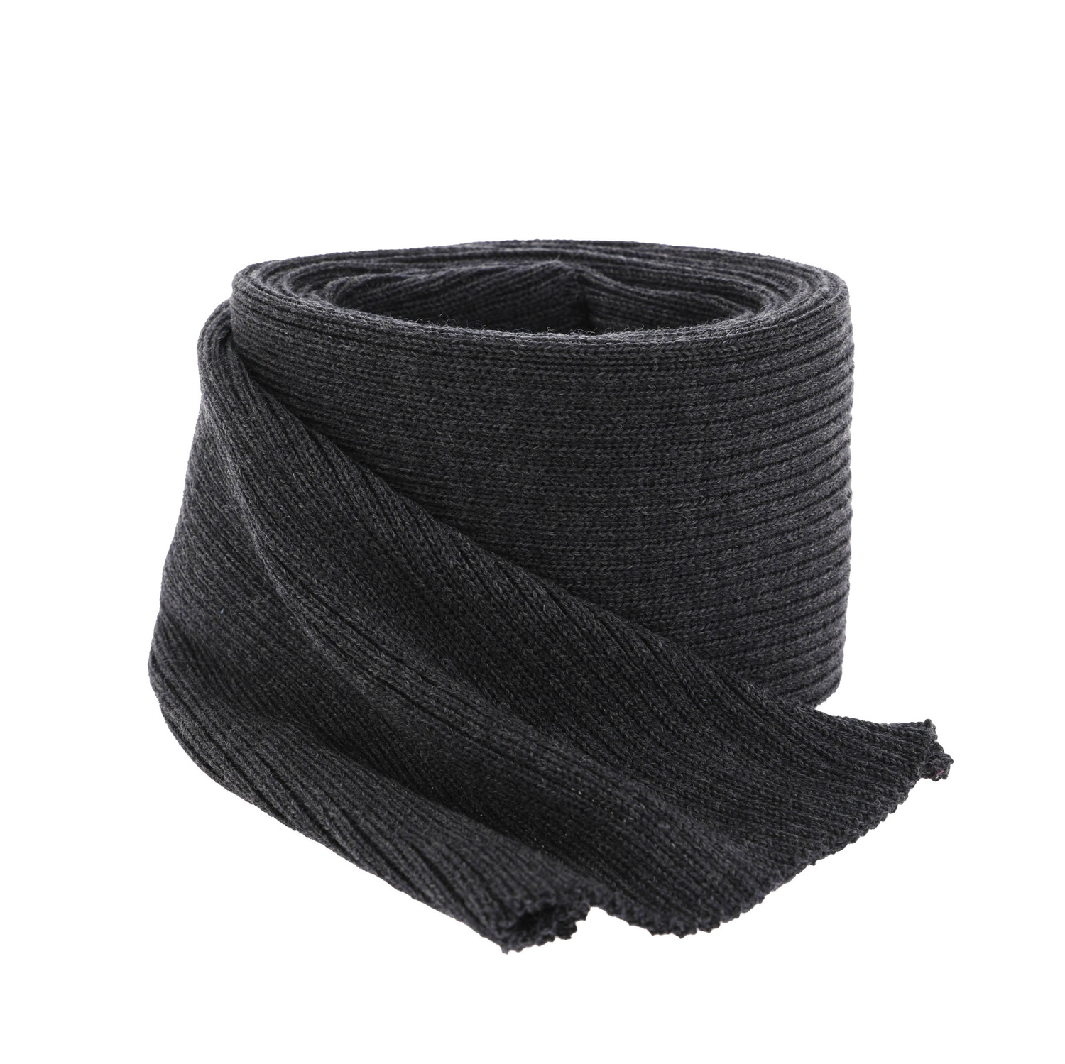Écharpe d'hiver homme, grise, 100% Laine Mérinos Brayan