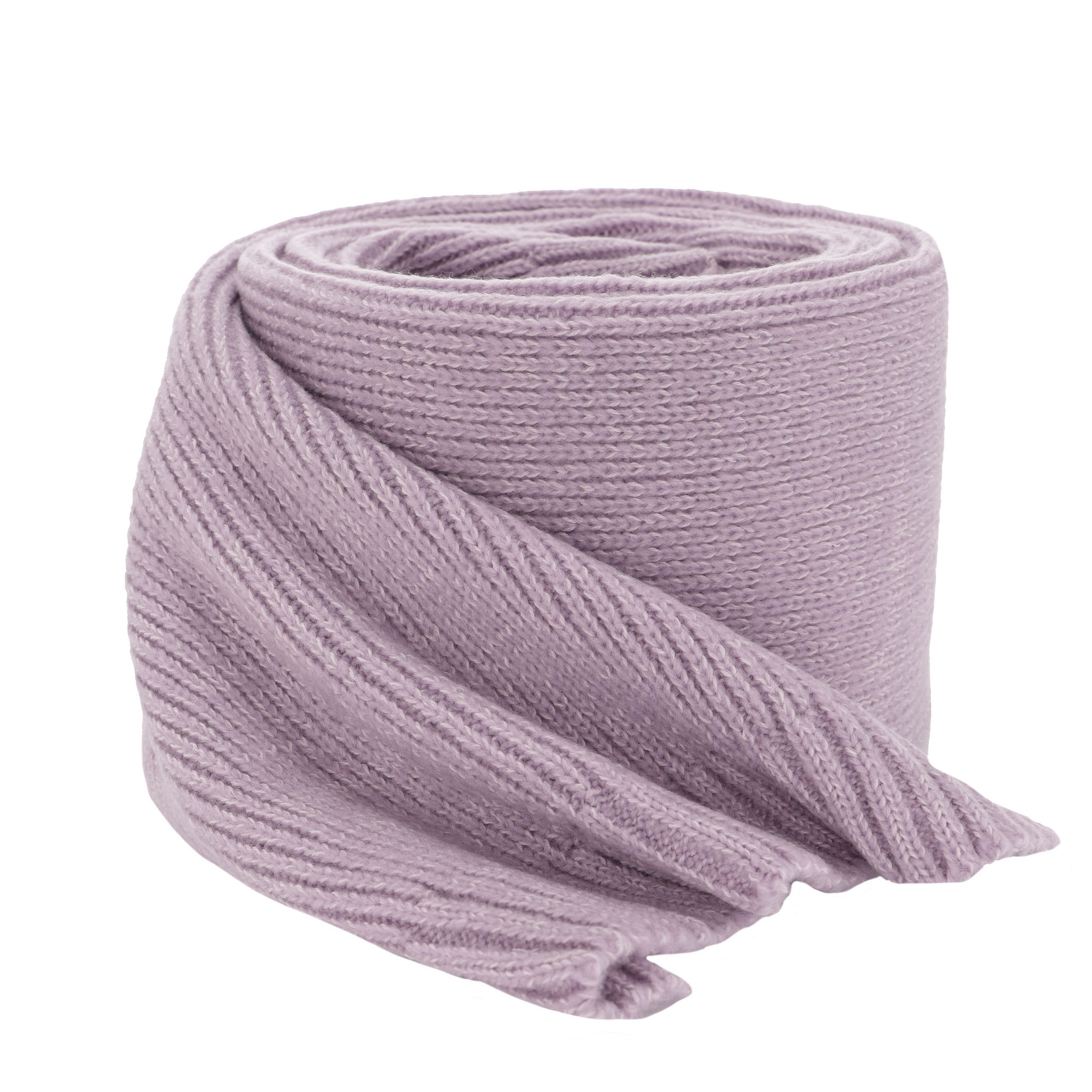 Écharpe d'hiver femme, violet, avec laine mérinos, Loretta