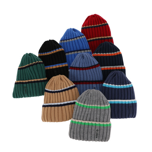 Ensemble d'hiver garçon: bonnet et snood, gris, Bastien