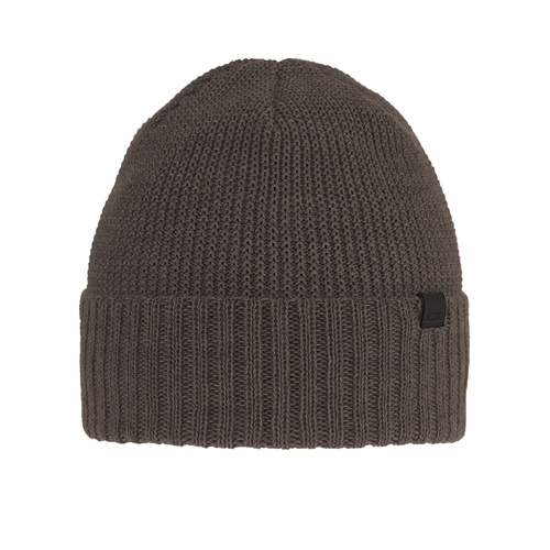 Bonnet d'hiver homme, brun, avec laine mérinos, Sewer