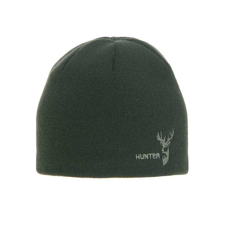 Bonnet d'hiver homme, vert, Bonnet de chasse Hunter