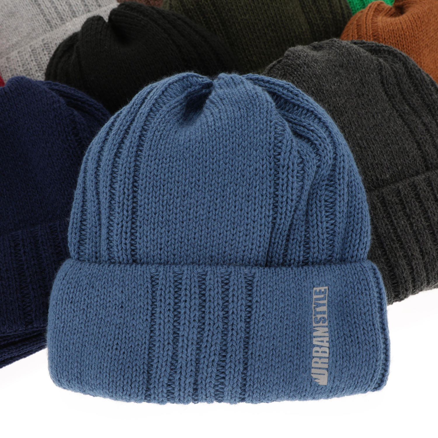 Ensemble d'hiver garçon: bonnet et snood, noir, Balaton