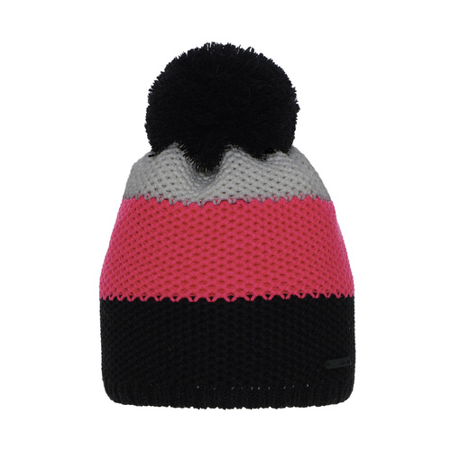 Bonnet d'hiver fille, noir, avec pompon, Naruto