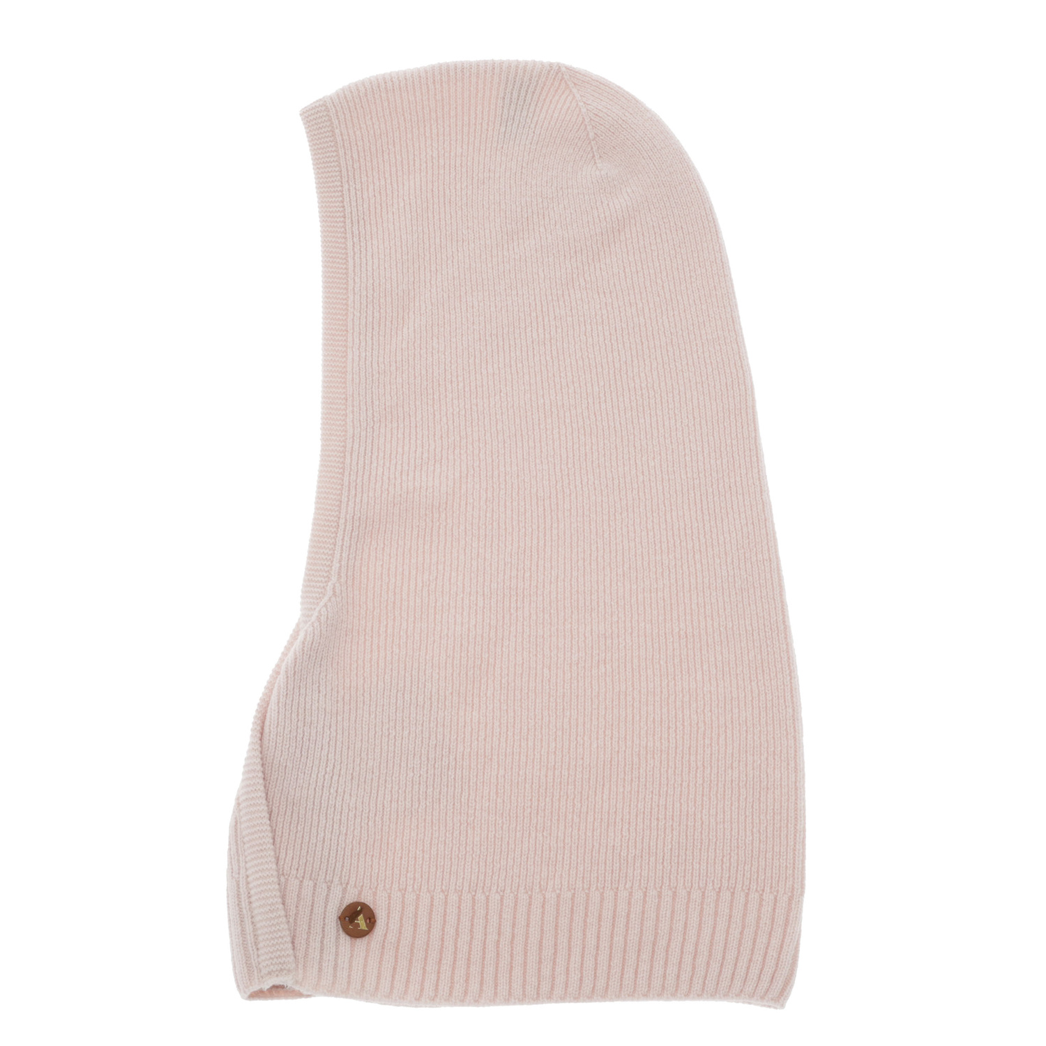 Cagoule automne, hiver, femme, rose, laine mérinos avec cachemire, Kiruna