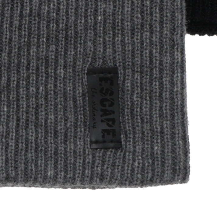 Bonnet d'hiver/automne/printemps homme, noir, Salten