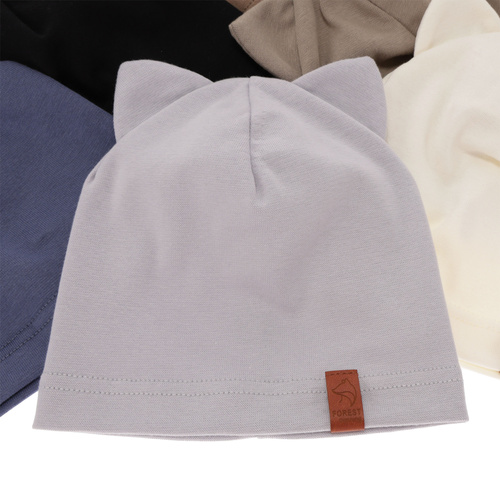 Bonnet automne/printemps garçon, bleu foncé, Jasper