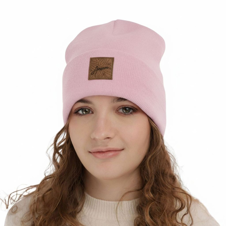 Bonnet d'hiver fille, rose, Bellona