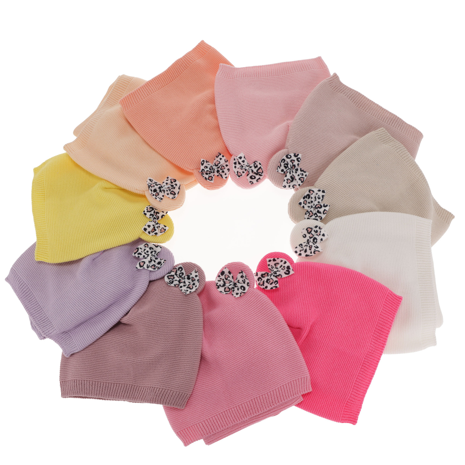 Ensemble automne/printemps fille: bonnet et snood, avec coton, violet, Nicolette