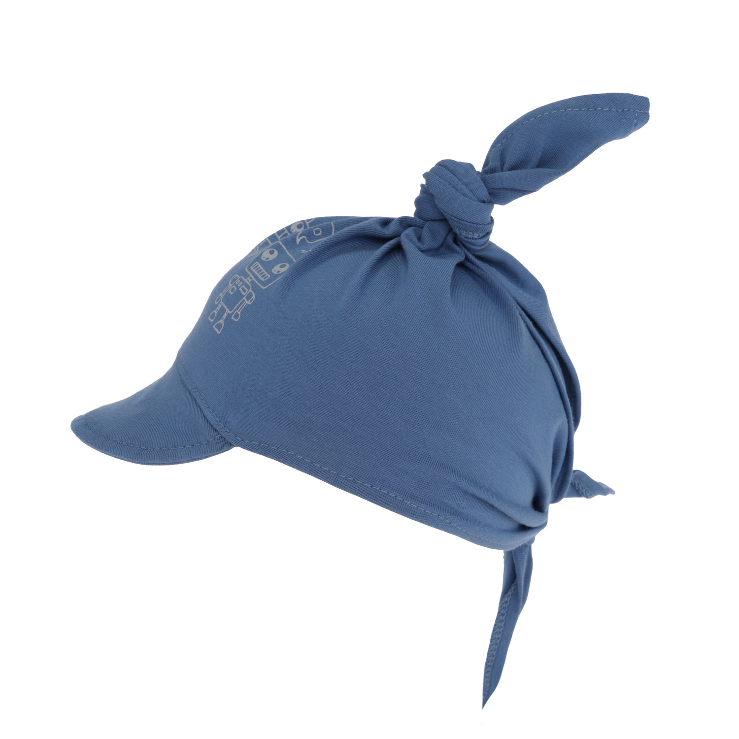 Casquette garçon, automne/printemps, bleu, coton, Robik