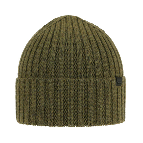 Bonnet d'hiver homme, hiver, olive, avec laine mérinos, Nathan