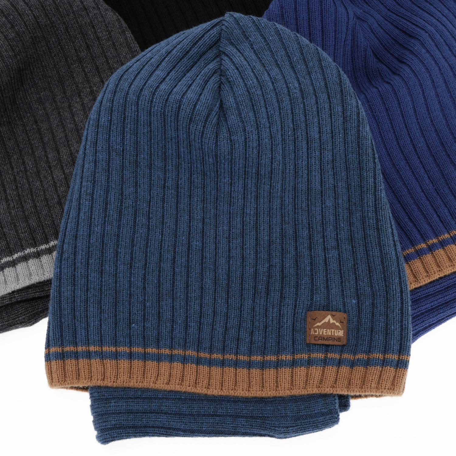 Ensemble automne/printemps garçon: bonnet et snood, avec coton, smeralda, Eirik