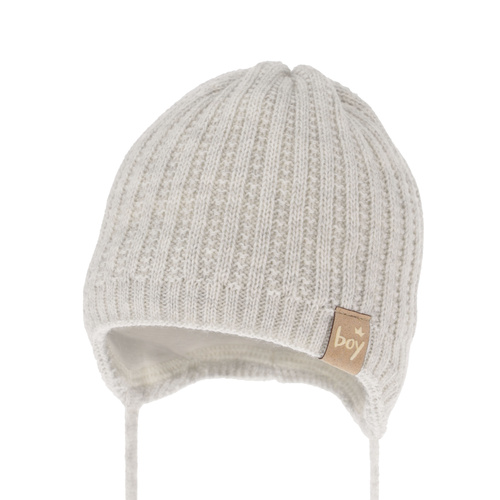 Bonnet automne/printemps garçon, grigio, avec liens, Chico