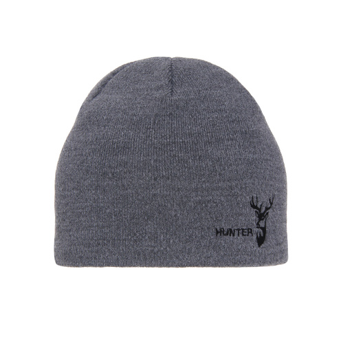 Bonnet d'hiver homme, gris, bonnet de chasse, Hunter