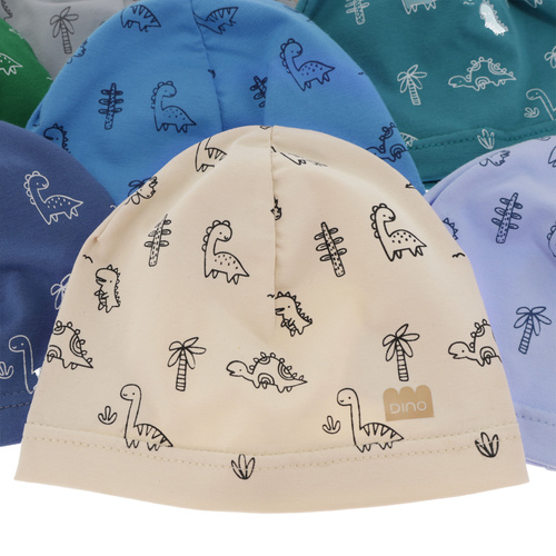 Bonnet automne/printemps garçon, vert émeraude, en coton, Jovik