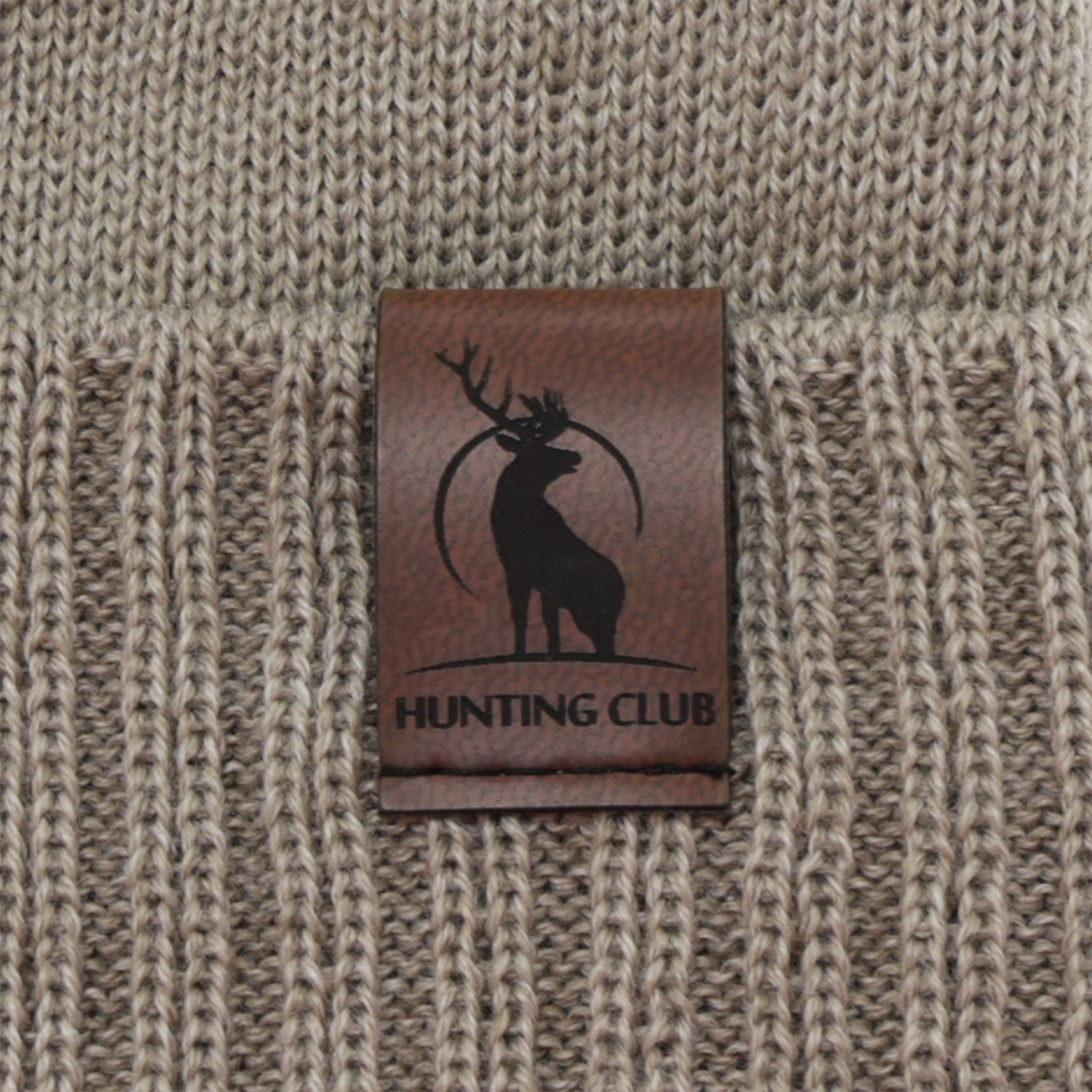 Bonnet d'hiver homme, noir, avec laine mérinos, Hogan