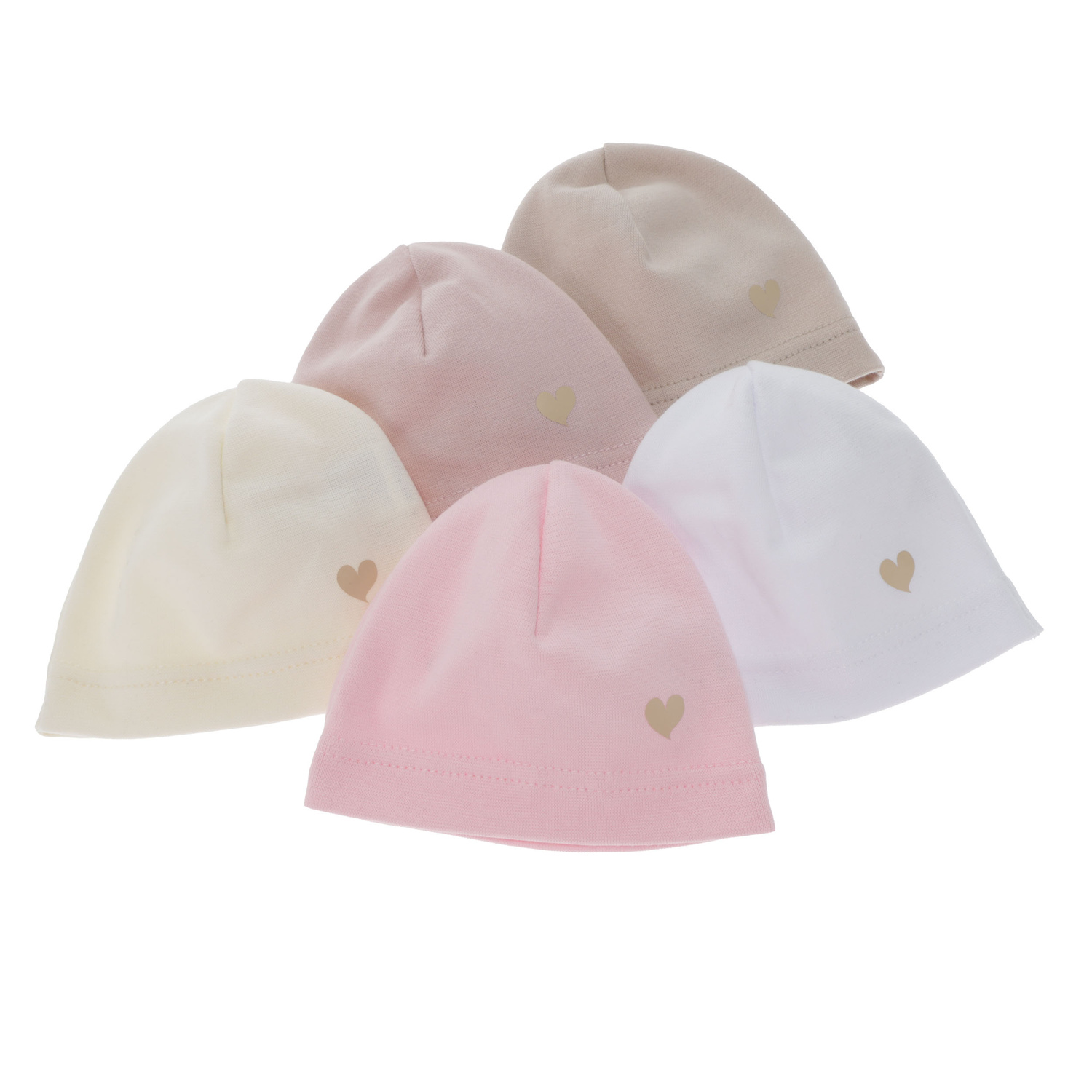 Bonnet automne/printemps fille, blanc, Nestie