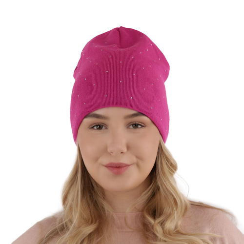 Beret automne/printemps femme, rose, Grecja