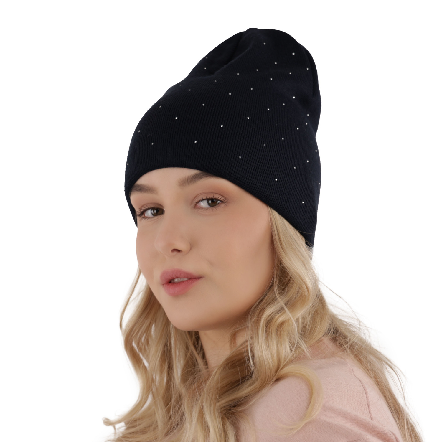 Bonnet automne/printemps femme, noire, Grecja