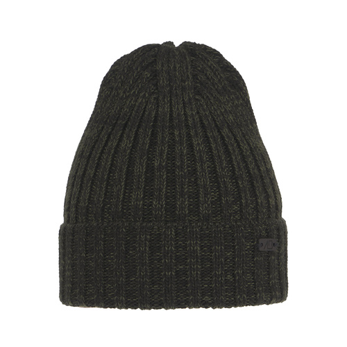 Bonnet d'hiver homme, khaki, avec laine mérinos, Timon