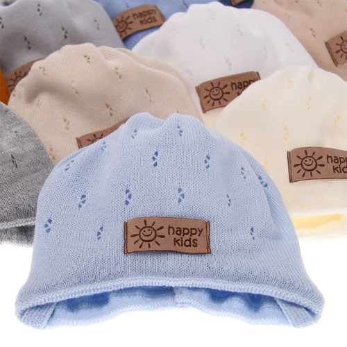 Bonnet automne/printemps garçon, gris, avec liens, Bobi