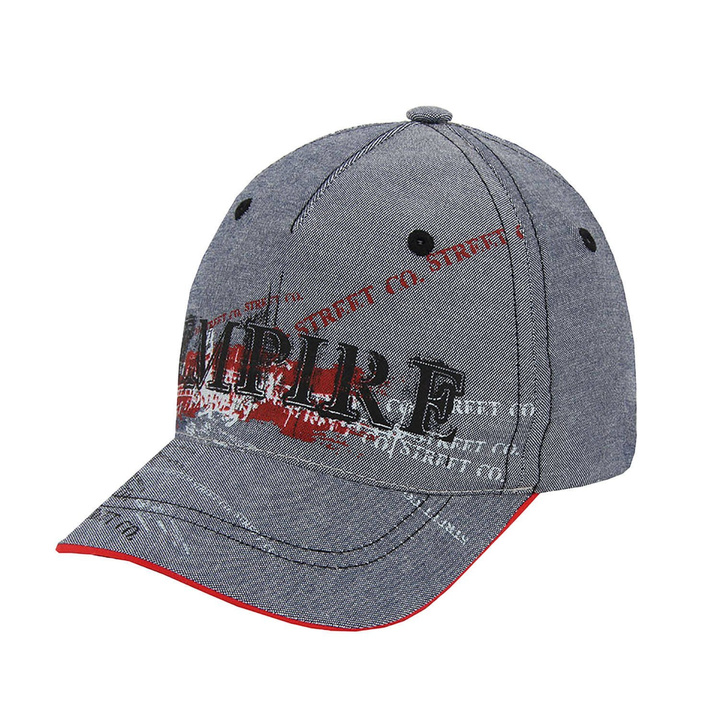 Casquette garçon, automne/printemps, grigia, cotone, Empire