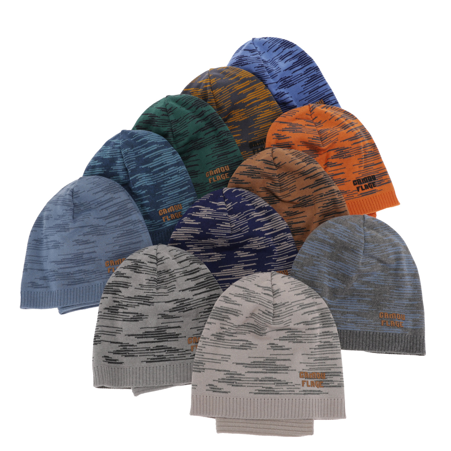 Ensemble automne/printemps garçon: bonnet et snood, avec coton, orange, avec pompon, Carter