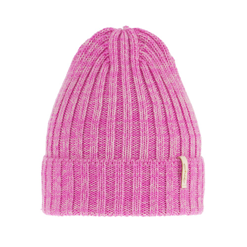 Bonnet d'hiver femme, rose, avec laine mérinos, Missi