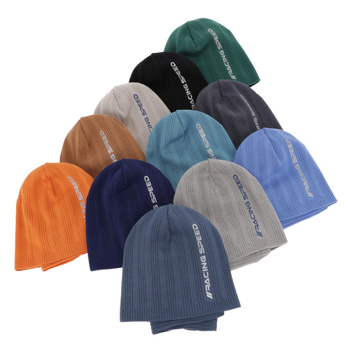 Ensemble automne/printemps garçon: bonnet et snood, avec coton, bleu, Kolorado